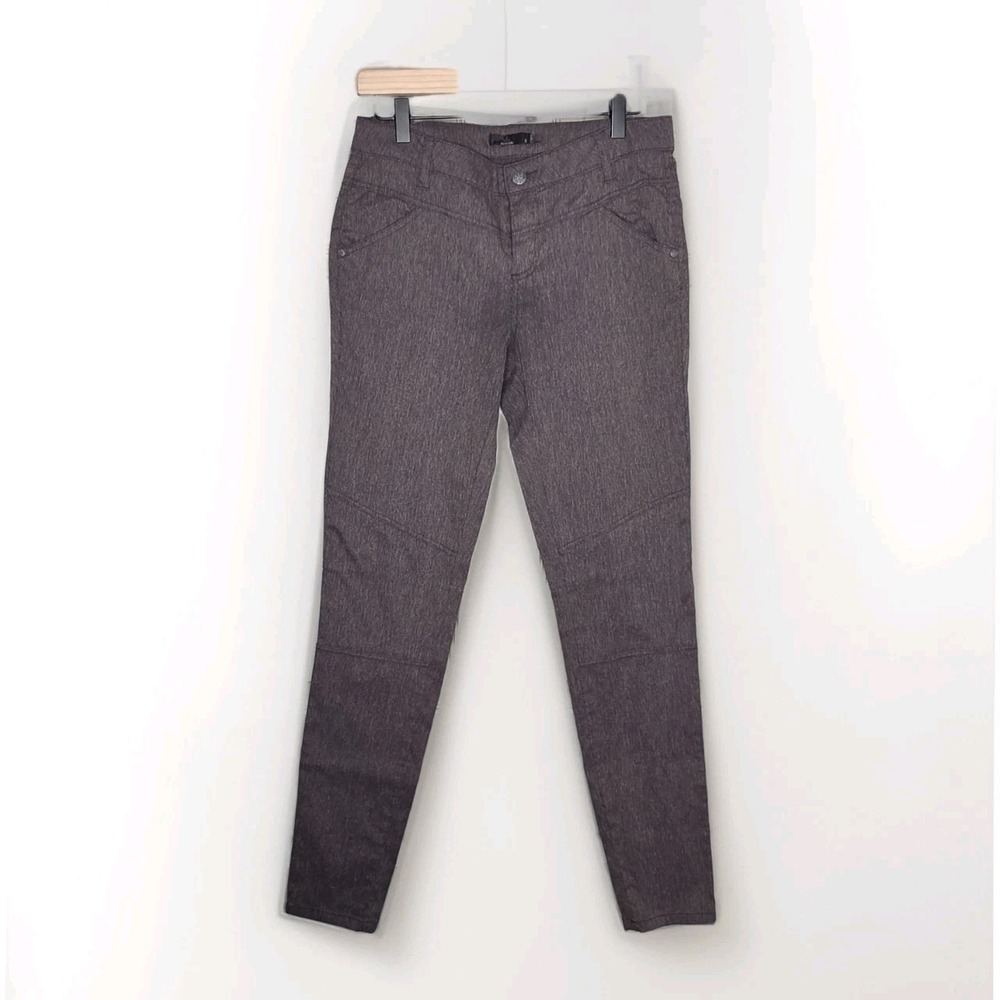 prAna Tashia‎ Pants Women's Size 8 Purple Tapered Hiking Outdoor Stretch